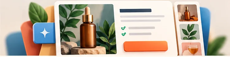 A premium digital product offer card with photograph, price tag and highlighted call to action.